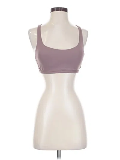 Pre-owned Crz Yoga Sports Bra In Purple