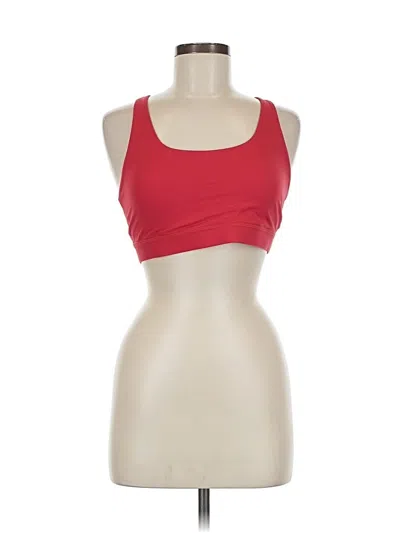 Pre-owned Crz Yoga Sports Bra In Red