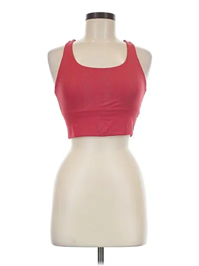 Pre-owned Crz Yoga Sports Bra In Red