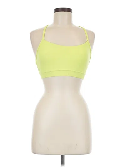 Pre-owned Crz Yoga Sports Bra In Yellow
