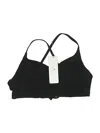 Crz Yoga Swimsuit Top Black Swimwear In Black