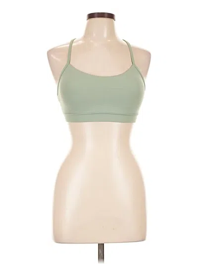 Pre-owned Crz Yoga Tank Top Green Halter Neckline Tops