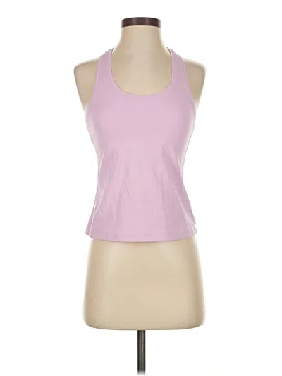 Pre-owned Crz Yoga Tank Top Pink Halter Neckline Tops