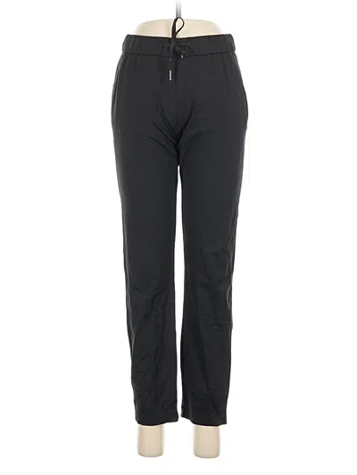 Pre-owned Crz Yoga Track Pants In Black