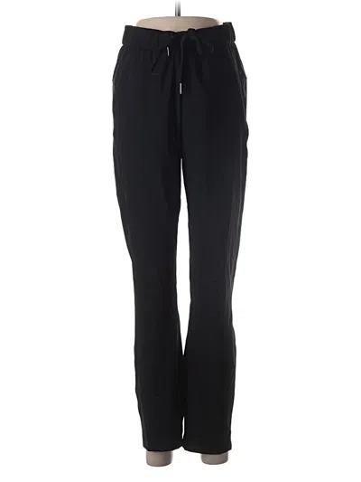 Pre-owned Crz Yoga Track Pants In Black