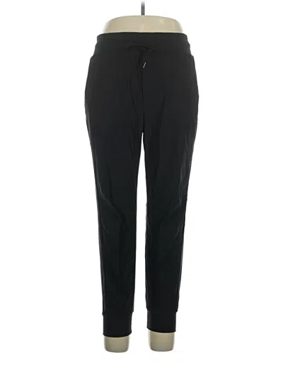 Pre-owned Crz Yoga Track Pants In Black