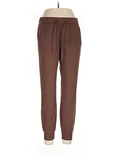 Pre-owned Crz Yoga Track Pants In Brown