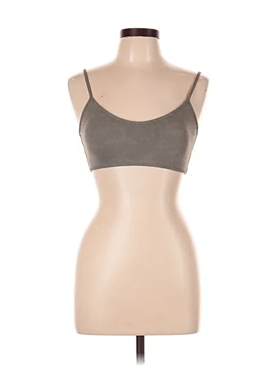 Pre-owned Csb Sports Bra In Brown