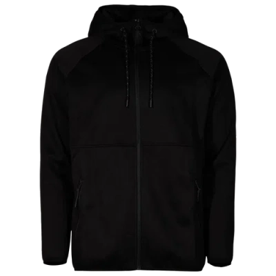 Csg Mens  Active At Ease Full-zip Hoodie In Black