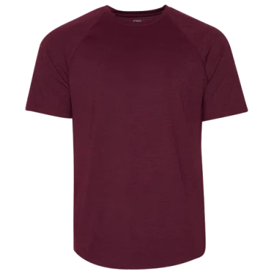 Csg Mens  Active Reign T-shirt In Burgundy