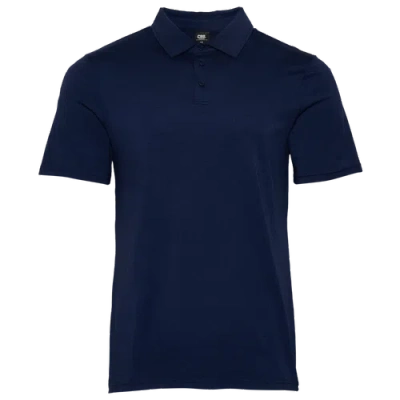 Csg Mens  Club Polo In Blue