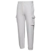Csg Mens   Troupe Cargo Flc Pant In White