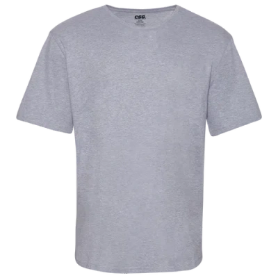 Csg Mens  Curve Hem T-shirt In Grey