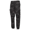 Csg Mens  Essential Cargo Pants In Black Camo/grey