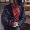 Csg Mens  Pierce Full-zip Hoodie In Black Marl