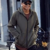 Csg Mens  Pierce Full-zip Hoodie In Olive