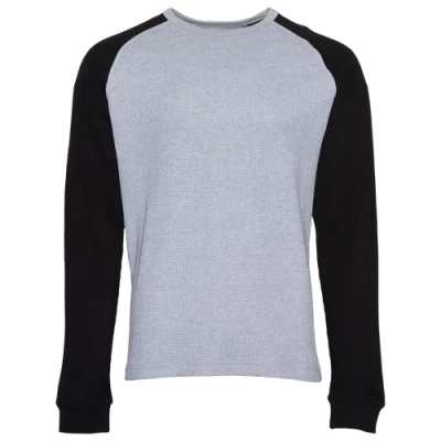 Csg Mens  Raglan Thermal In Gray