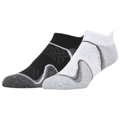 Csg Mens  Repreve Run Tab 2 Pack Socks In Black/white