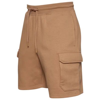 Csg Mens  Roswell Fleece Shorts In Hemp