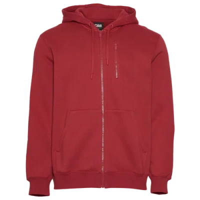 Csg Mens  Stadium Full-zip In Brown