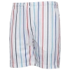 Csg Mens  Stripe Practice Shorts In White/blue