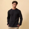 Csg Mens  Thermal Long Sleeve T-shirt In Black