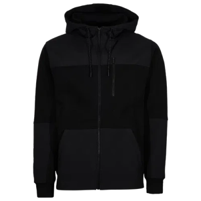 Csg Mens  Triumph Full-zip Hoodie In Black/black