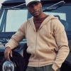 Csg Mens  Troupe Full-zip Hoodie In Hemp
