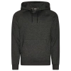 Csg Fleece Pullover Hoodie In Black Marl/gray