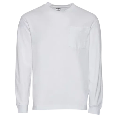 Csg Mens Hometown Long Sleeve T-shirt In White