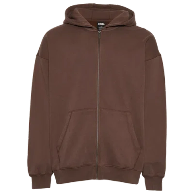 Csg Mens Hometown Vintage Full-zip In Brown