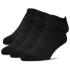 Csg Womens  6 Pack Lo Cut Tb Socks In Black/black