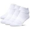 Csg Womens  6 Pack Lo Cut Tb Socks In White/white