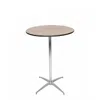 Csp 24" Cocktail Table With 30" And 42" Poles In Gold