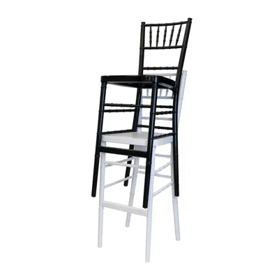 Csp Commercial Seating Products Chiavari Barstool In Clear In Multi