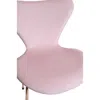 Csp Commercial Seating Products Velour Side Chair Pink