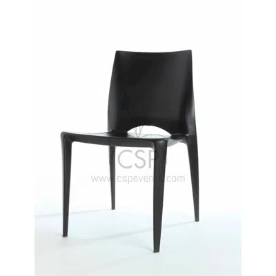 Csp Commerical Seating Products Black Crescent Dining Chairs