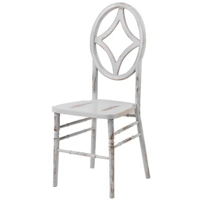 Csp Commerical Seating Products Diamond Lime White Wash Wood Chairs