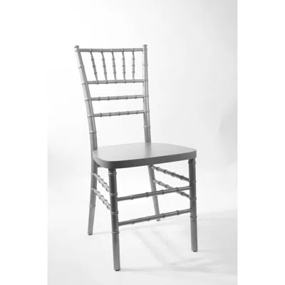 Csp Commerical Seating Products European Silver Wood Dining Chairs