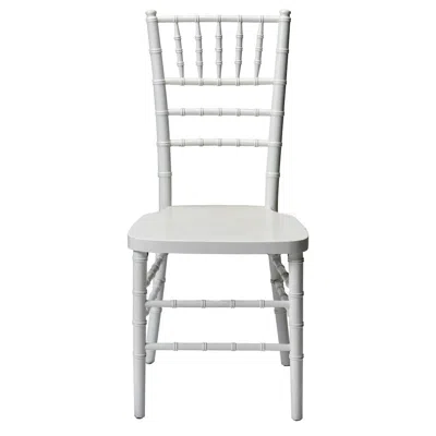 Csp Commerical Seating Products European White Wood Dining Chairs