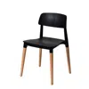 Csp Commerical Seating Products Mid Century Modern Black Dining Chairs