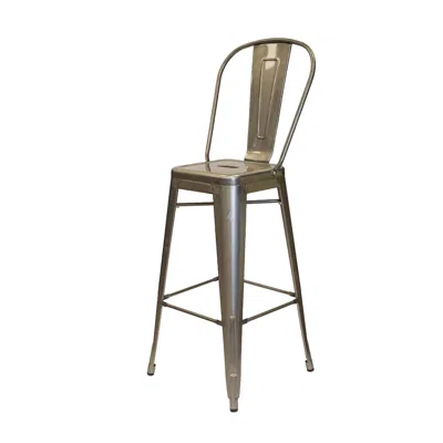 Csp Commerical Seating Products Oscar Metal Dining Bar Stool Chairs
