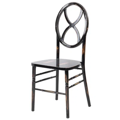Csp Commerical Seating Products Sandglass Lime Black Wood Chairs
