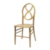Csp Commerical Seating Products Sandglass Tinted Raw Wood Chairs In Brown