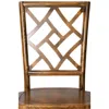 Csp Set Of 1 Mosaic Dining Chair - Golden Teak In Brown