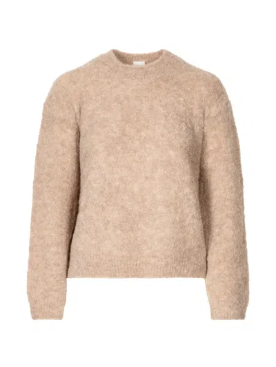 Ct Plage Bouclé Crew-neck Sweater In Neutral
