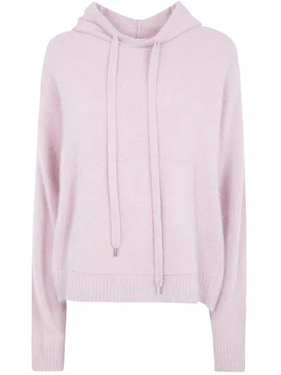 Ct Plage C. T. Plage Hooded Long Sleeve Pullover In Pink