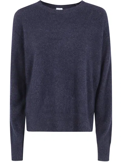 Ct Plage Wool Round-neck Sweater In Blue