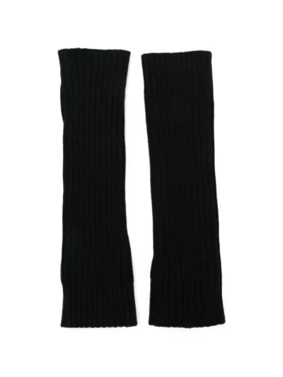 Ct Plage Cashmere Arm Warmer In Black