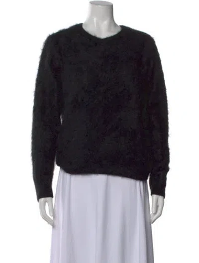 Pre-owned Ct Plage Cashmere Crew Neck Sweatshirt In Black